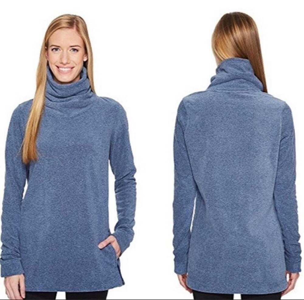 Nike Women's Dri-FIT Fleece Cowl Neck Tunic Pullover